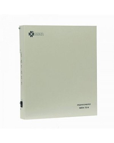 Медиаконвертер МЕТА 7314 в Тюмени Система оповещения и трансляции Мета Pintop.ru