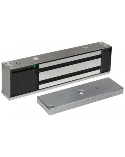 Smartec ST-EL523DLW-SS - Электромагнитный замок, уличное исполнение, СИД, датчик положения двери, IP68, нержавеющая сталь, усилие 520-540 кг. в Тюмени Электромагнитные замки Pintop.ru