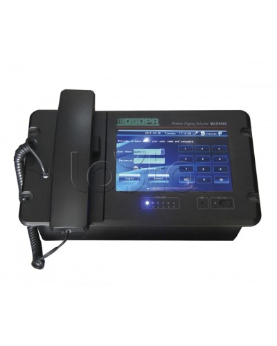 Терминал микрофонный DSPPA MAG-6589 в Тюмени Система оповещения и трансляции Dsppa Pintop.ru
