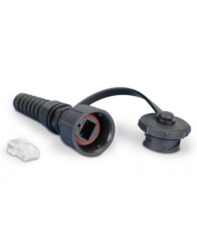 Промышленный разъем RJ-45 8P8C Hyperline PLUG-IE-8P8C-PV-C6 в Тюмени Коннекторы и разъемы Pintop.ru