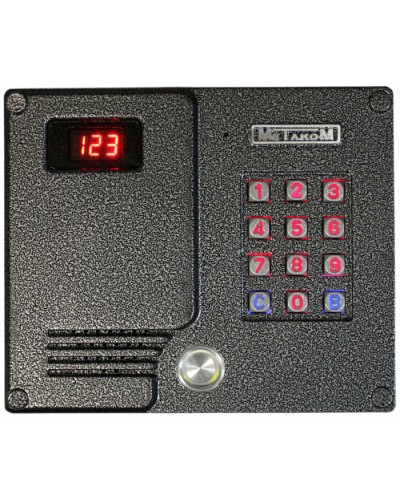 Блок вызова домофона Метаком MK2007-TM-EV в Тюмени Блоки вызова многоабонентные Pintop.ru