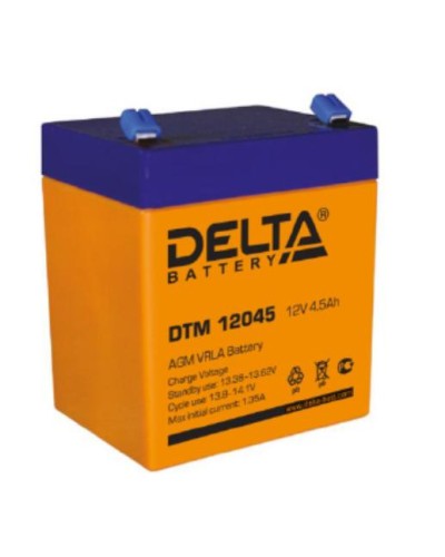 Аккумулятор свинцово-кислотный Delta DTM 12045 в Тюмени Электротехническое оборудование Pintop.ru