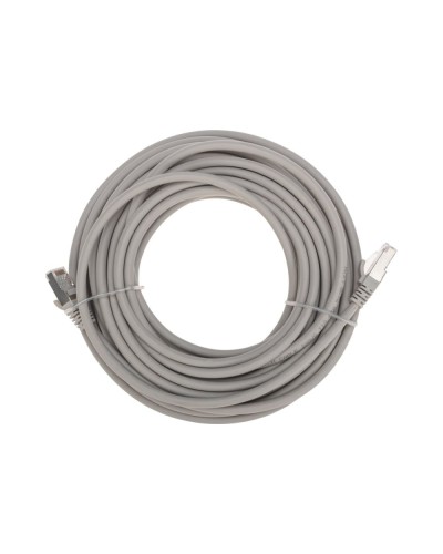 Патч-корд S/FTP, CAT 6A (10G), RJ45-RJ45, 28AWG, LSZH, серый, 10м REXANT 02-0390-10 в Тюмени Патчкорды (медные) Pintop.ru