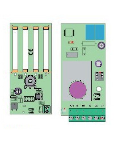 Плата TX DIW01 DBC01 Came 119RIR253 в Тюмени Запчасти для шлагбаумов и автоматики Pintop.ru