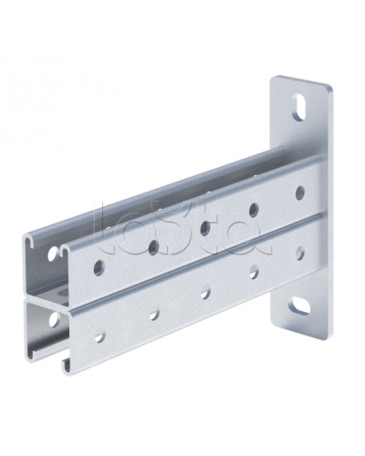 STRUT-консоль двойная 41х41 мм, основание 450 мм HDZ EKF (stkd414145-HDZ) в Тюмени Аксессуары для лотков Pintop.ru