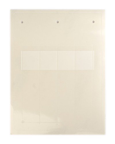 Самоламинирующаяся маркировка для кабелей и труб. Белая DKC CMSA3823W в Тюмени Аксессуары для лотков Pintop.ru