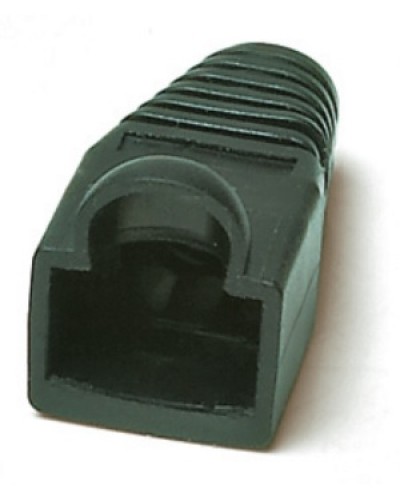 Изолирующий колпачок для разъемов RJ-45, черный (10 шт.) Hyperline BOOT-BK-10 в Тюмени Коннекторы и разъемы Pintop.ru