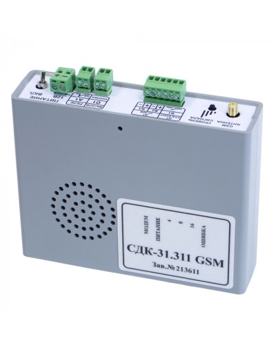 Блок контроля GSM Кристалл СДК-31.311GSM в Тюмени Приемно-контрольные приборы Pintop.ru