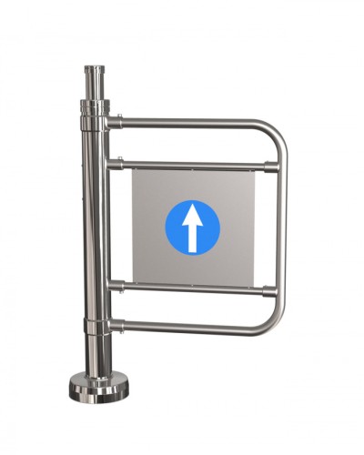 Калитка электромеханическая Ростов-Дон Ростов-Дон К32М-230 ХРОМ (без дуги) (0910-01) в Тюмени Калитки Pintop.ru