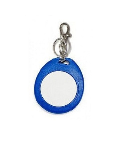 Брелок IronLogic IL-07EBW(order), с кольцом, синий + белый (номера по порядку) в Тюмени Оптовые идентификаторы Pintop.ru