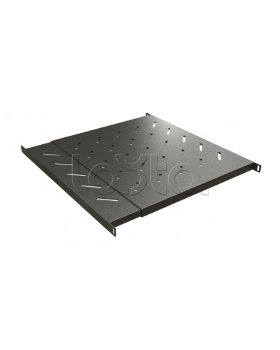 Полка c 19 креплением Hyperline (TSD3L-0.5U-405/700-RAL9005) в Тюмени Полки для шкафов и стоек Pintop.ru