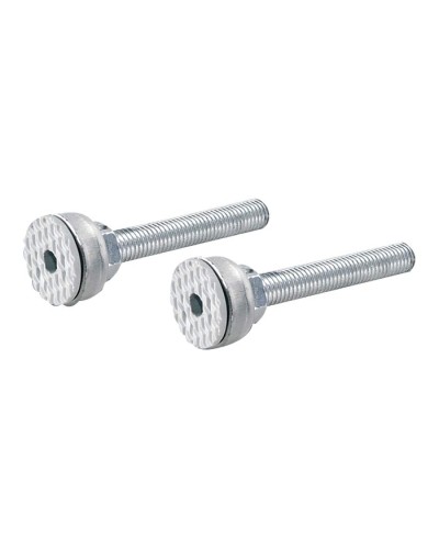 Ножка M12x95 (до 500 кг), цвет серебристый, для шкафов и стоек серий TTC, TSC, TWM-FC, TWFS-FC, ORV Hyperline FV-M12 в Тюмени Аксессуары для стоек и шкафов Pintop.ru