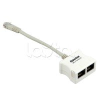 Разветвитель RJ-45 Hyperline SPL-YT4-E2-U2