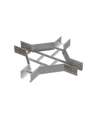 Х-разветвитель лестничный 150х600х1,5 мм N КМ-профиль (LXD150-600-1.5 N) в Тюмени Аксессуары для лотков Pintop.ru