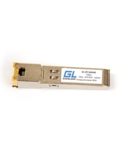 Модуль SFP+ Gigalink GL-OT-STRJ45 в Тюмени Модули SFP/XFP/GBIC Pintop.ru