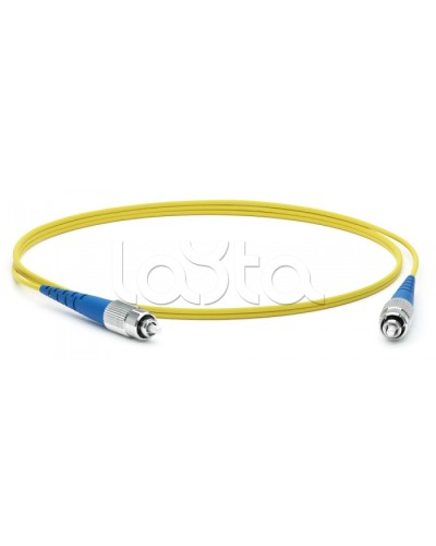 Патч-корд волоконно-оптический Hyperline FC-S2-9-FC/UR-FC/UR-H-2M-LSZH-YL в Тюмени Патч-корды оптические Pintop.ru