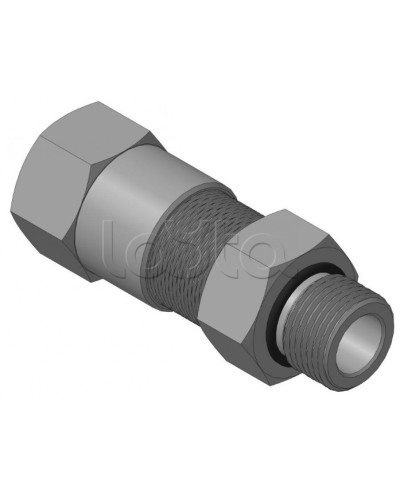 Кабельный ввод для бронированного кабеля с уплотнением внутренней оболочки кабеля резьбой G1/2, внешним диаметром кабеля Dm=14-18 мм и проходным диаметром кабеля d=8-12 мм Спектрон КВБ-18/12-Н-G1/2 в Тюмени Аксессуары для кабель-канала Pintop.ru