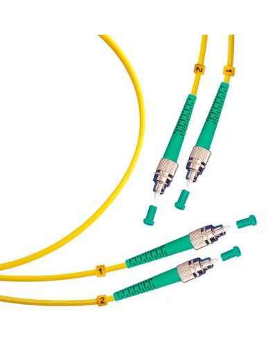 Шнур оптический duplex FC/APC-FC/APC 9/125 sm 25м LSZH Cabeus FOP(d)-9-FC/APC-FC/APC-25m в Тюмени Патч-корды оптические Pintop.ru