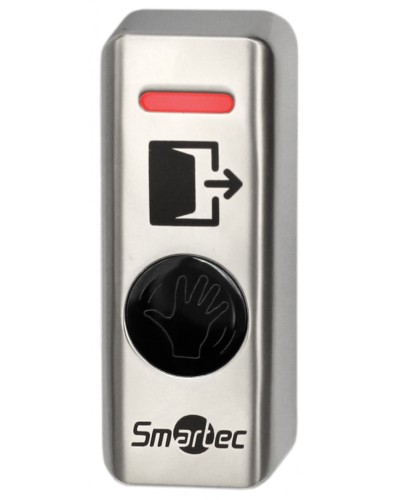 Кнопка ИК-бесконтактная металлическая накладная Smartec ST-EX341LW в Тюмени Кнопки выхода Pintop.ru