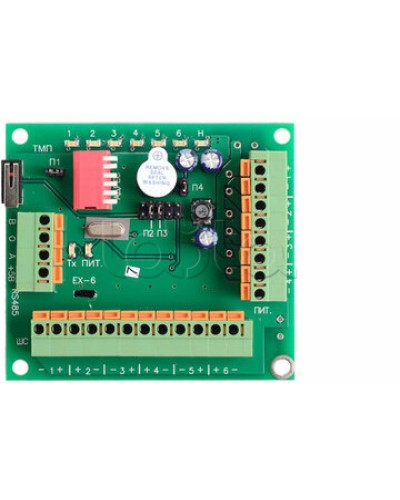 Модуль расширителя шлейфов Полисервис EX-6-1 в Тюмени Модули сопряжения Pintop.ru