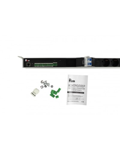 Блок силовых розеток с контроллером REM R-MC1-32-6x2S-A-1420-K в Тюмени Блоки розеток Pintop.ru