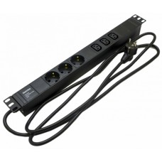 Блок розеток Hyperline SHE19-3SH-3IEC-2.5EU