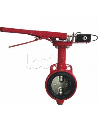 Затвордисковый с ручным приводом с контролем положения УКПЗА Спецавтоматика 3т 150/1,6(Р)-Ф.У3.1-АМК-150v3 в Тюмени Затворы дисковые Pintop.ru