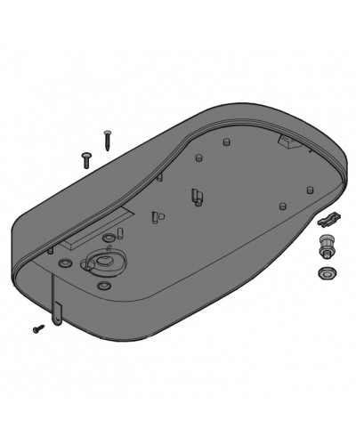 Основание корпусаV900E Came 119RIE144 в Тюмени Запчасти для шлагбаумов и автоматики Pintop.ru