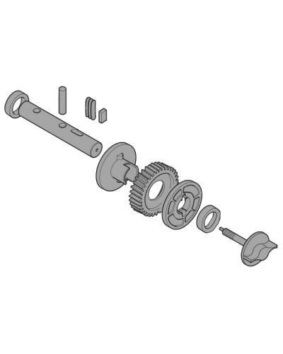 Выходной вал BX-P Came 119RIBX028 в Тюмени Запчасти для шлагбаумов и автоматики Pintop.ru