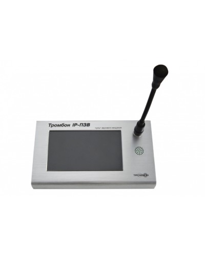 Сетевой пульт ТРОМБОН IP-ПЗВ в Тюмени Система оповещения и трансляции Pintop.ru