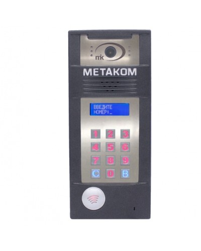 Многоабонентый антивандальный блок вызова со встроенной видеокамерой Метаком MК2018-TMRFGV в Тюмени Блоки вызова многоабонентные Pintop.ru