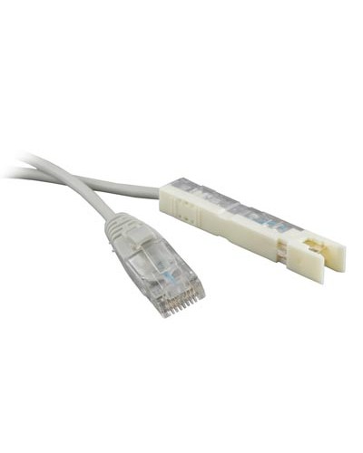 Патч-корд Hyperline PC-110-RJ45-1P-CX-3M-LSZH-GY в Тюмени Патчкорды (медные) Pintop.ru