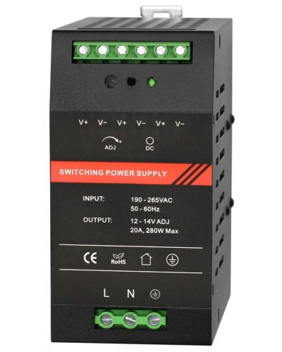 Блок питания Smartec ST-PS120DDU-BK в Тюмени Дополнительное оборудование для СКУД Pintop.ru