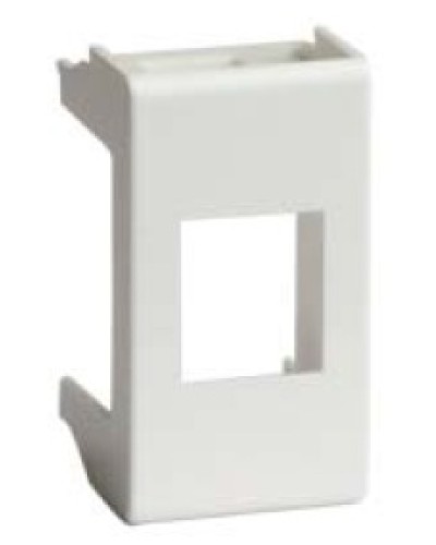 Адаптер для разъемов KEYSTONE 1 модуль DKC (45007) в Тюмени Патч-корды и пигтейлы Pintop.ru