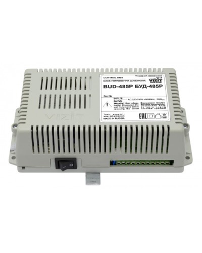 Блок управления домофона Vizit БУД-485Р в Тюмени Блоки управления многоабонентные Pintop.ru