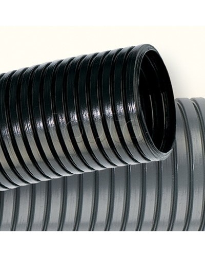 Труба гофрированная DN36мм, ПВ-2, D вн 36,3 мм, D нар 42,5 мм, полиамид 6, безгалогенная, с протяжкой DKC PA613643F2 в Тюмени Труба гофрированная Pintop.ru