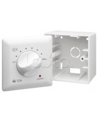 Регулятор громкости, 12 Вт TOA AT-4012B-EB в Тюмени Системы оповещения и трансляции TOA Pintop.ru