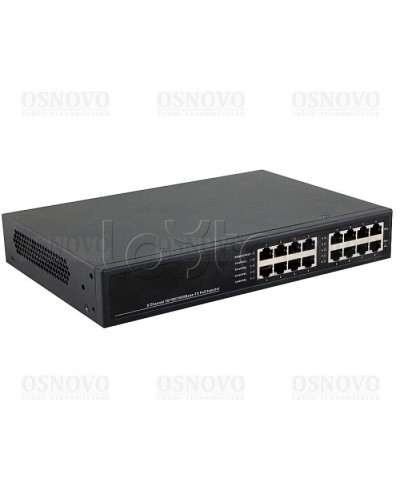 PoE-инжектор Gigabit Ethernet на 8 портов OSNOVO Midspan-8/150RG в Тюмени Блоки питания для кожухов и камер Pintop.ru