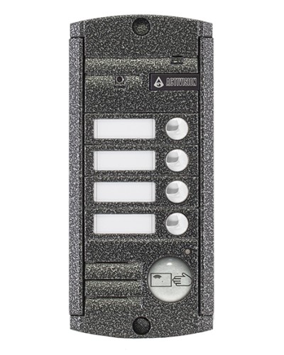 Видеопанель вызывная накладная цветная на 4 абонента с Proxy-считывателем Activision AVP-454 Proxy (PAL, антик) в Тюмени Вызывные видеопанели малоабонентные Pintop.ru