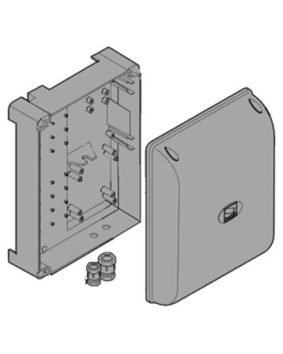 Корпус блока управления G2080 G2081 Came 119RIR238 в Тюмени Запчасти для шлагбаумов и автоматики Pintop.ru