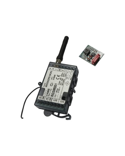 Шлюз GSM для управления автоматикой посредством технологии CAME Connect Came RGSM001S в Тюмени Устройства радиоуправления для шлагбаумов и автоматики Pintop.ru