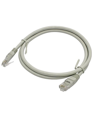 Шнур коммутационный U/UTP категория 5e PVC 5,0 м, серый DR-180015 - Datarex в Тюмени Патчкорды (медные) Pintop.ru
