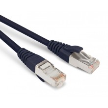 Патч-корд F/UTP Hyperline PC-LPM-STP-RJ45-RJ45-C6-15M-LSZH-BK