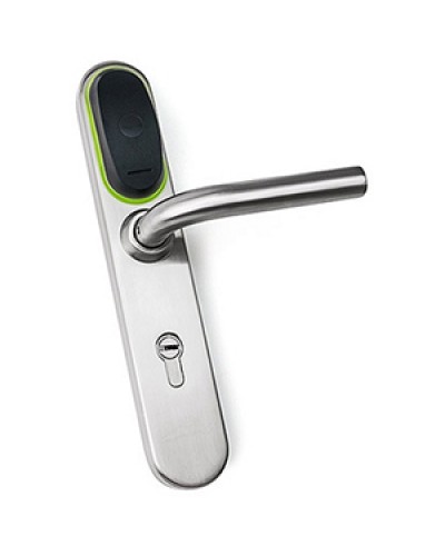 Замок электромеханический для двери IronLogic Eurolock EHT net (серебро) dd = 92 мм в Тюмени Электромеханические замки Pintop.ru