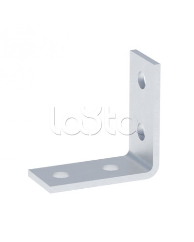 STRUT-пластина угловая 90гр. 4 отверстия HDZ EKF (stpu4-HDZ) в Тюмени Аксессуары для лотков Pintop.ru