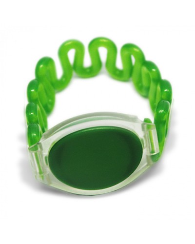 Браслет TS пружинный (зеленый) Tantos Temic в Тюмени Дополнительное оборудование для СКУД Pintop.ru