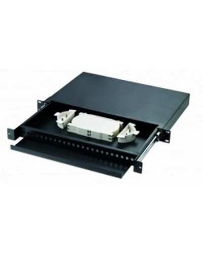 Кросс оптический 19 1U стоечный на 24 адаптера FC LANMASTER LAN-FOBM-RMS-24FC в Тюмени Кросс оптический Pintop.ru