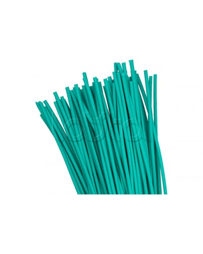 Термоусаживаемая трубка ТУТ нг 6/3 зеленая в отрезках по 1м EKF PROxima (tut-6-j-1m) в Тюмени Аксессуары для кабель-канала Pintop.ru