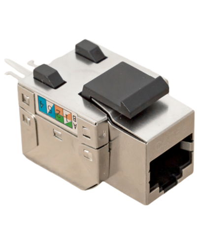 Модуль Keystone Jack RJ-45(8P8C), FTP экранированный, CAT 6, тип 90 градусов REXANT PRO 02-0272 в Тюмени Модули Keystone Pintop.ru