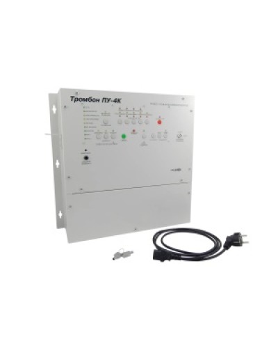 Прибор управления Тромбон ПУ-4К (200 Вт) в Тюмени 19 оборудование (рэковое/стоечное) Тромбон Pintop.ru